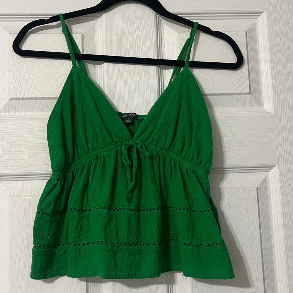 Wild Fable Emerald Green Knit Blouse